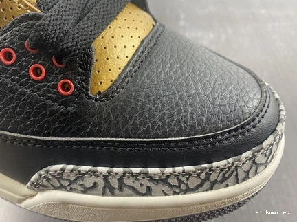 Rep Cement SoftTouch Gold Retro 3832 3 Black CK9246- Jordan 1014